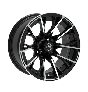 自動車部品アクセサリーゴルフカートアルミ合金ホイールリムとタイヤ