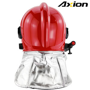 PAB 소방관 헬멧 EN443 풀쉐이프 디자인, 이중 눈 및 목 보호 기능 탑재, 전문 소방용 - Product Image 3