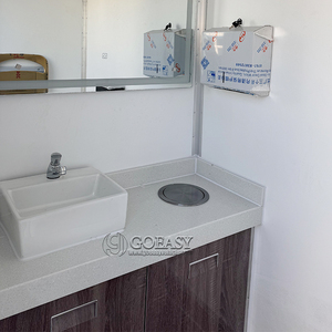 Inodoro portátil de moda <span class=keywords><strong>Alquiler</strong></span> de baño móvil de lujo al aire libre con ducha para ancianos Uso público <span class=keywords><strong>Precio</strong></span> bajo - Product Image 5