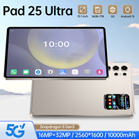 Tablet Pad 25 Ultra de 11 Pulgadas, Nexus, 16GB+1TB, 108MP, 8000mAh, 5G, Doble SIM+TF, MTK, Wi-Fi, Resistente al Calor, Puerto Tipo-C