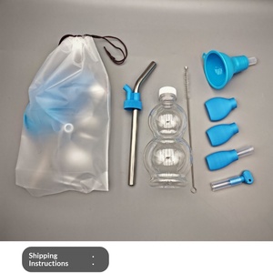 Appareil d'entraînement vocal et respiratoire en forme de bouteille et de pot, avec construction en plastique et acier inoxydable, dispositif d'entraînement de base - Product Image 5