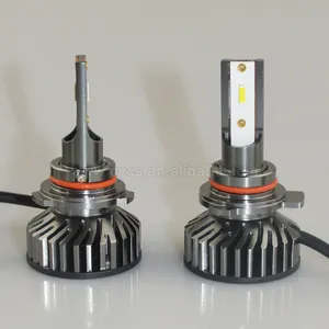 Farol de led automotivo, farol de led para carro 12v 6000k 9005 9006 h11 h4 h7 h1 h3 9012 hir2 1860 f2 csp 12v 48w 12000lm