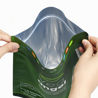 Sachets Doypack personnalisés avec impression intégrale, en matériau de qualité alimentaire anti-odeur, avec fermetures à glissière, pour 750g de protéines en poudre