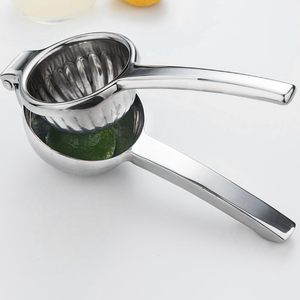 Hot Sale Two Sizes Heavy Duty Single Manual Silver Stainless Steel <b>Mirror</b> Finish Dishwasher Safe Fruit Juice Squeezer Lemon - Product Image 2