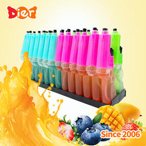 بيع بالجملة للحلويات بعلامة تجارية خاصة مخصصة، لعبة على شكل بندقية قنص كرتونية مع بخاخ حلوى سائل بنكهة الفواكه، لعبة حلوى للأطفال OEM - Product Image 4