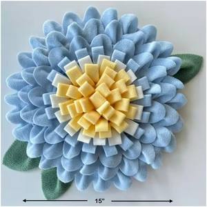 Tapis à renifler pour animaux de compagnie en polaire écologique à impression moderne personnalisée pour chiens, tapis d'entraînement interactif pour chiens - Product Image 4