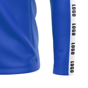 Polyester Quarter Zip Men's Football Training Tracksuit - Product Image 3