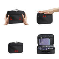Sac de rangement pour médailles en feutre polyester JSBAG CA2026-71 avec logo personnalisé, étui de présentation pour badges et insignes d'honneur, vente directe usine