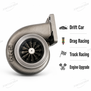 เทอร์โบชาร์จเจอร์ GT35 GT3584 <span class=keywords><strong>T04Z</strong></span> รุ่นใหม่ หน้าแปลน T4 0.82AR จานลูกปืนแบบจาร์เนอร์ ระบายความร้อนด้วยน้ำมัน สำหรับรถแข่งสมรรถนะสูง - Product Image 3
