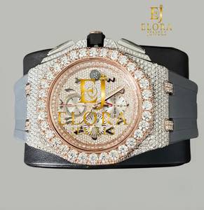 Relojes de Lujo para Hombre con Moissanita, Diseño Elegante y Detalles de Piedras Brillantes, Venta al Por Mayor para Mercados Minoristas y de Reventa - Product Image 1