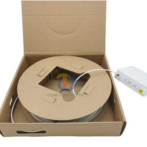 Kit Preco FTTH 4FO G657A2 70m Formato PTO Presa a Muro/DIN con Connettori SC APC con Otturatore - Product Image 1