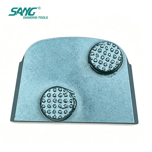 Patin de ponçage diamanté à segments brasés compatible Lavina, direct usine, pour le décapage et la rénovation des revêtements de sol en bois - Product Image 2
