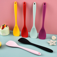Ensemble de spatules en silicone, cuillères-réparteurs en caoutchouc résistantes à la chaleur, grattoirs flexibles antiadhésifs sans couture pour la pâtisserie et le mélange