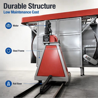 Machine de fabrication de flotteurs par rotomoulage, équipement de production de bouées en plastique PE pour usage maritime et industriel
