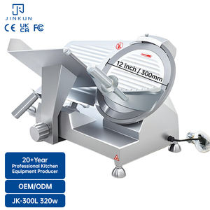 <span class=keywords><strong>Trancheuse</strong></span> Commerciale Semi-Automatique 300 mm (12 po) 320 W pour Viande et <span class=keywords><strong>Jambon</strong></span>, Lame en Acier au Carbone Chromé, Électrique avec Moteur, pour Maison et Hôtel - Product Image 4