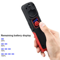 Lampe de travail LED COB portable rechargeable avec base magnétique et crochet de suspension, étanche IPX4, 500 lumens, pour réparation automobile