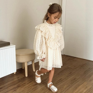 Robe de Cérémonie Courtoise pour Filles, Style <span class=keywords><strong>Lolita</strong></span> JK, Broderie Dentelle, Doublure Coton, Collection Printemps/Automne 2025 (inspiration russe) - Product Image 3