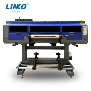 24 Zoll 60cm UV I3200 3 Köpfe Drucker UV-Drucker Dtf Druckmaschinen für selbst klebenden Logo Metall Acryl Farbdruck
