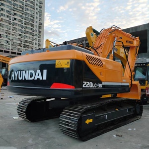 Excavadora de cadenas Hyundai 220LC-9S de alta calidad, usada, modelo 2022, motor, bomba, caja de cambios, 1 año de garantía, en venta - Product Image 1