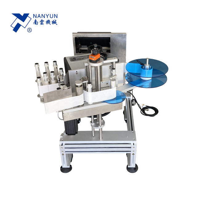 NY-TN869A4 Industrial Automatic Real-time Printing Side Labeling Machine for Carton Drum Square or Flat Bottle