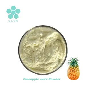 100% Organic Spray Dried Organic Pineapple Fruit Juice Powder Pineapple