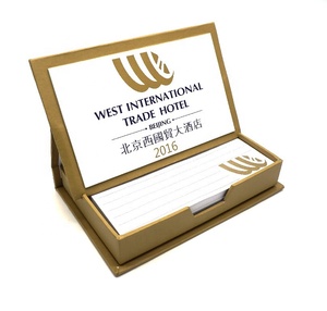 029 Desk Top Calendar and Memo Pad in a Box Promotion Gift