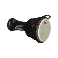 Vente en gros de tambours africains 8 "/ 10"/12 "Tambour à percussion à main Djembe Tambour africain