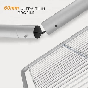 Yidisplay hình chữ nhật siêu mỏng độ sáng cao LED Backlit quảng cáo hộp Đèn khung nhôm sử dụng trong nhà di động bền cho - Product Image 4