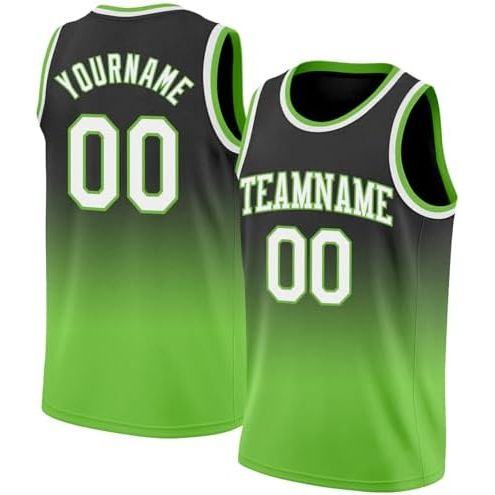 Noir et vert fluo