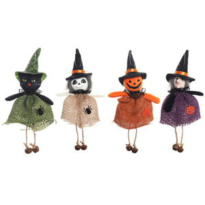 Modernos Adornos Colgantes <span class=keywords><strong>de</strong></span> Calabaza y Bruja para Halloween, Decoración para Jardín, Fiesta, <span class=keywords><strong>Casa</strong></span> Embrujada y Patio - Product Image 5