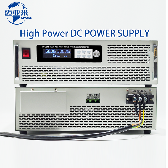 MYAMI High Power Programmable DC Power Supply 900W 1500W 2100W 3000W 6V 10V 20V 100A 150A 200A 250A High Current DC Rectifier