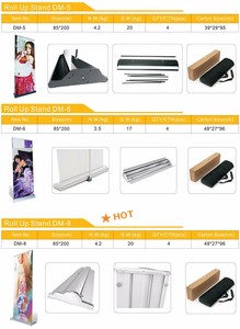 Chất lượng cao 85*200 nhôm Ngân Sách cuộn lên biểu ngữ, cuộn lên đứng, cuộn cho quảng cáo - Product Image 5