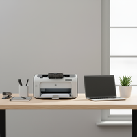 Printer Desktop Hitam Putih A4 Berkualitas Tinggi yang Direkondisi untuk HP LaserJet P 1007/1008 Asal Jepang 6.5kg