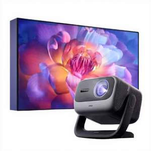 Proyektor JMGON3 Zoom Optik Native Video Beamer Tri-Laser 4K Smart WiFi HiFi Mini Pan Tilt Portable Home Theater - Product Image 1