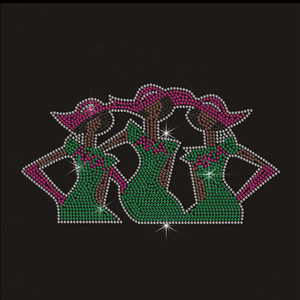 2025 nuovo economico AKA strass Transfer Sorority di ferro su strass disegni personalizzati per magliette - Product Image 5