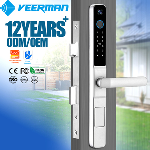 <span class=keywords><strong>Veerman</strong></span>-Cerradura de puerta digital con huella digital, cerradura inteligente a prueba de agua Tuya Ttlock - Product Image 1