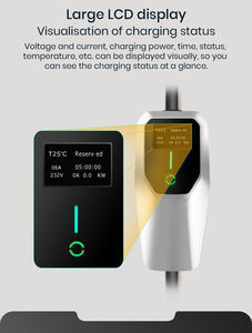 เครื่องชาร์จรถยนต์ไฟฟ้าแบบพกพา BGT 7kw <span class=keywords><strong>สาย</strong></span>ชาร์จรถยนต์ไฟฟ้า 7kw AC 16A/32A 220V สถานีชาร์จรถยนต์ไฟฟ้าแบบพกพา - Product Image 4