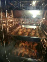 Forno Combinato a Gas Shineho di Alta Qualità in Acciaio Inox per <span class=keywords><strong>Pizza</strong></span>/Hamburger/Pollo con 6/10/20/40 Vassoi e Pannello Computerizzato - Product Image 4