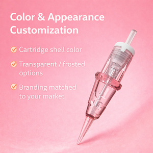 Agujas de Cartucho PMU Personalizadas OEM/ODM, Etiqueta Privada, Cartucho de Maquillaje Permanente Personalizado, Aguja de Cartucho PMU de Marca Privada - Product Image 5