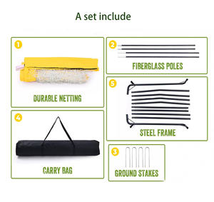 But de football portable de 12x6 pieds avec sac de transport facile pour équipement d'entraînement d'arrière-cour filet de but de football pour tout-petits - Product Image 3