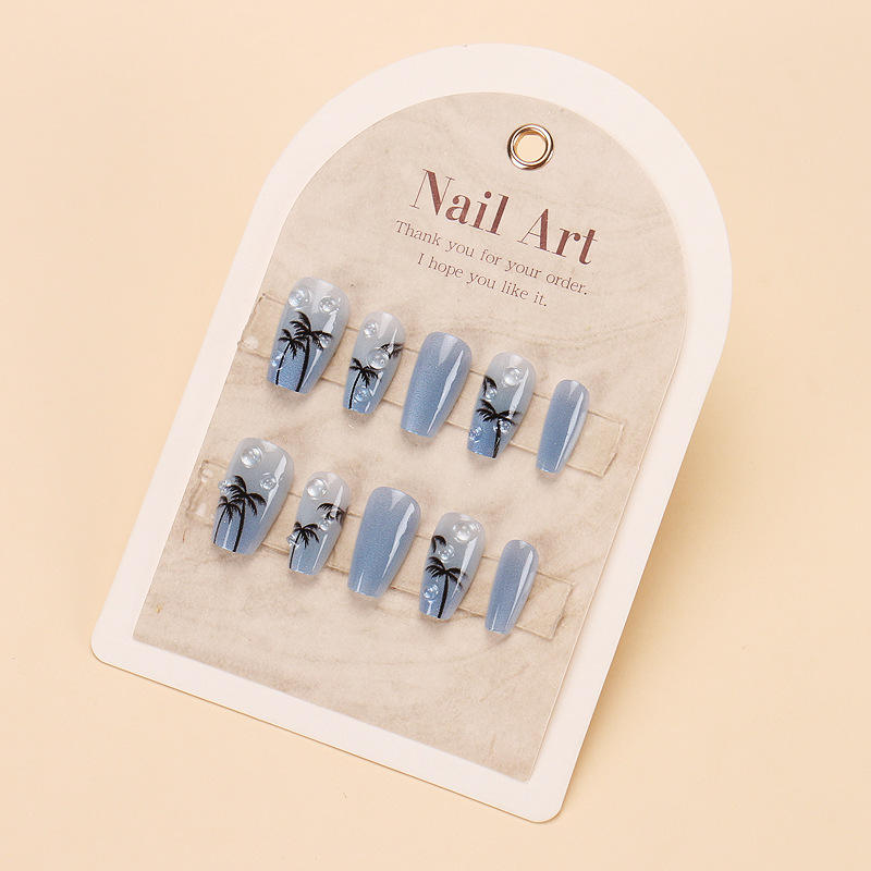 1588 À La Main Ongles M Taille 10 Pièces Boîte