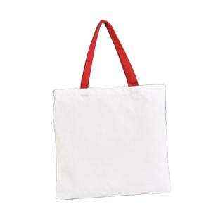 กระเป๋าผ้าแคนวาสพิมพ์โลโก้ตามสั่ง กระเป๋าสะพายข้างเดียว สายสะพายไหล่เดียว ผ้าฝ้ายแคนวาส สำหรับนักเรียน โฆษณา  ผ้าแคนวาสเปล่า พิมพ์ลายตามสั่ง - Product Image 1