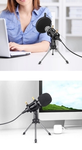 Mini grabación micrófono de condensador teléfono móvil micrófono 3,5mm Jack microfone para PC ordenador Karaoke micrófono para teléfono - Product Image 5