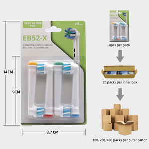 Cabezales de repuesto para cepillos de dientes Oral B, compatibles con B <span class=keywords><strong>Brau</strong></span> - Product Image 6
