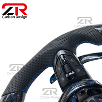 Volant sport pour BMW F10 F30 F18 E81 F20 E90 E92 M3 320i 330i 520i 530i 740i 640i Volant en carbone forgé
