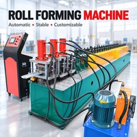 Machine à rouleaux entièrement automatique Hebei Liming pour la fabrication de volets roulants, machine de formage de rouleaux pour bandes de volets.