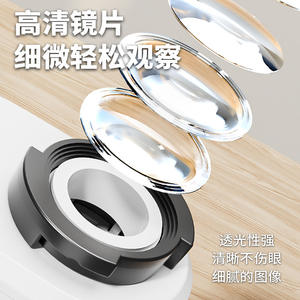 Mini microscope portable Learn Uma 60X Zoom, loupe pour enfants, jouet éducatif scientifique - Product Image 3