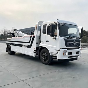 รถยกกู้ภัยแบบรวมติดตั้ง Dongfeng 4x2 สำหรับงานหนัก พร้อมบูม 12 ตัน และล้อยก - Product Image 2