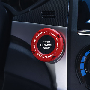Tự Động Động Cơ Bắt Đầu Nút Bìa Xe Trang Trí Nội Thất Bat Đánh Lửa Xoay Chuyển Đổi Một Phím Dừng Nút Phụ Kiện - Product Image 2