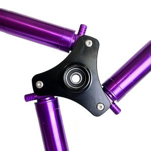 Sillas de ruedas deportivas y de carreras con ruedas aerodinámicas estilo Spinergy de aleación de titanio de 24 pulgadas - Product Image 5